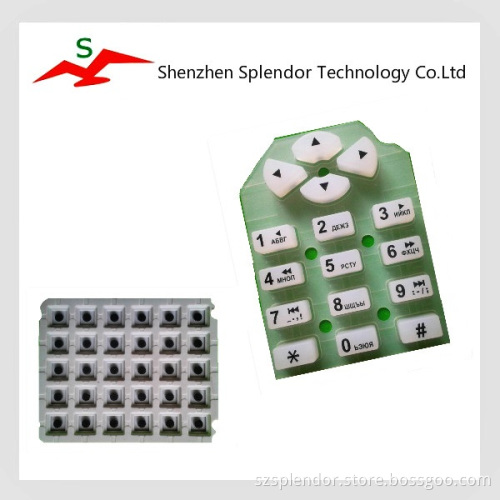 Rubber molding keypads manufacturing with 20 years experience